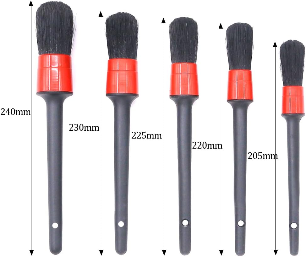 5 pièces pinceaux de détail