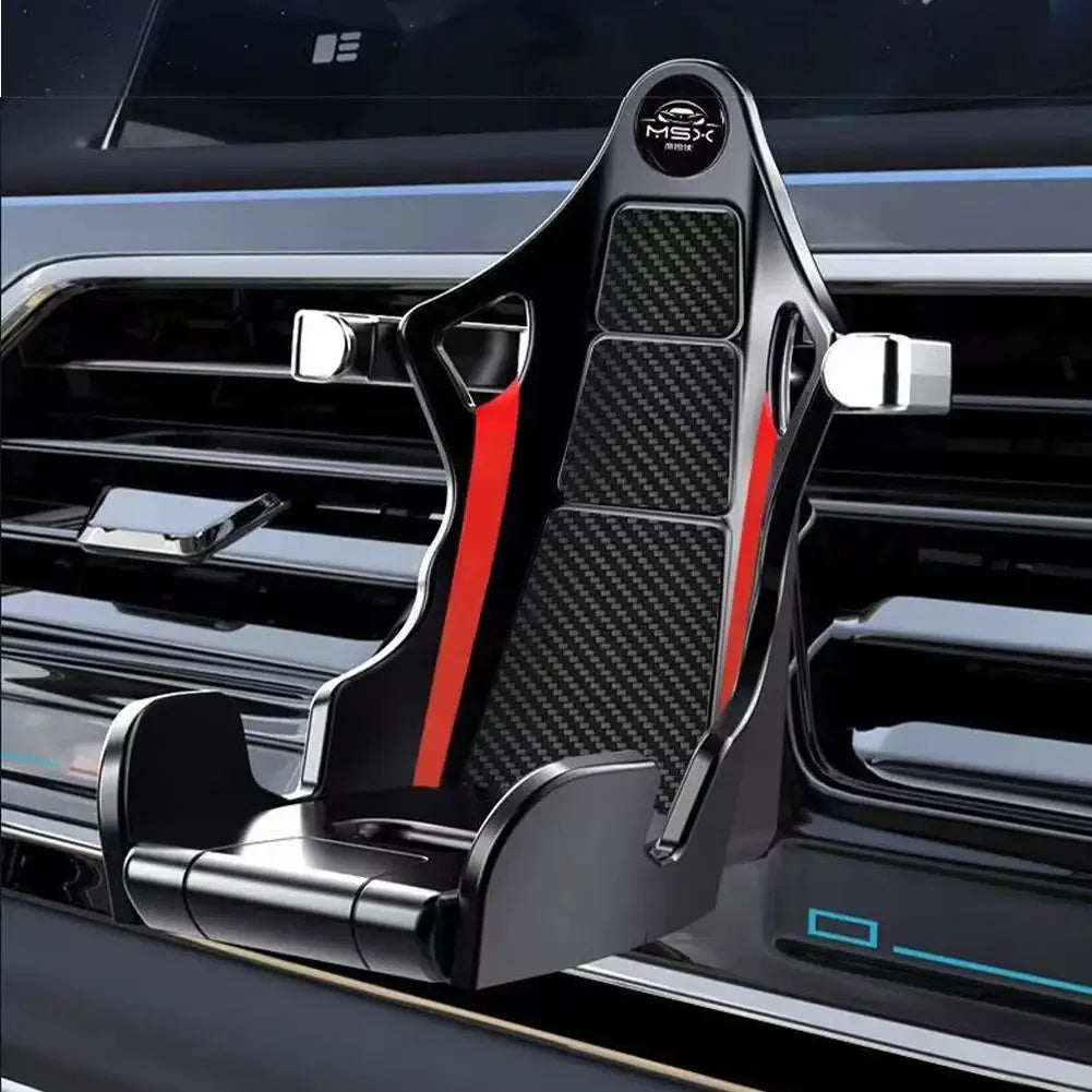Support Téléphone Voiture en Forme de Siège Baquet – Parce que Même Votre Téléphone Mérite un Siège Sport !
