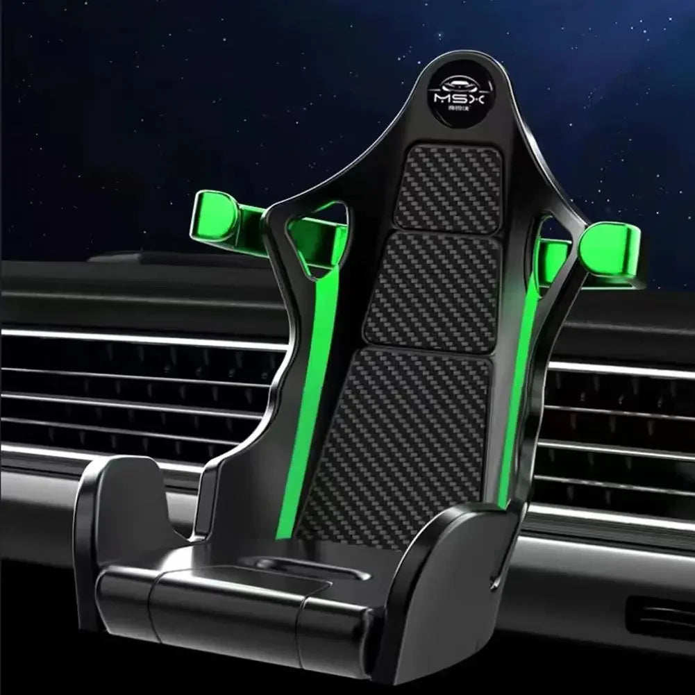 Support Téléphone Voiture en Forme de Siège Baquet – Parce que Même Votre Téléphone Mérite un Siège Sport !
