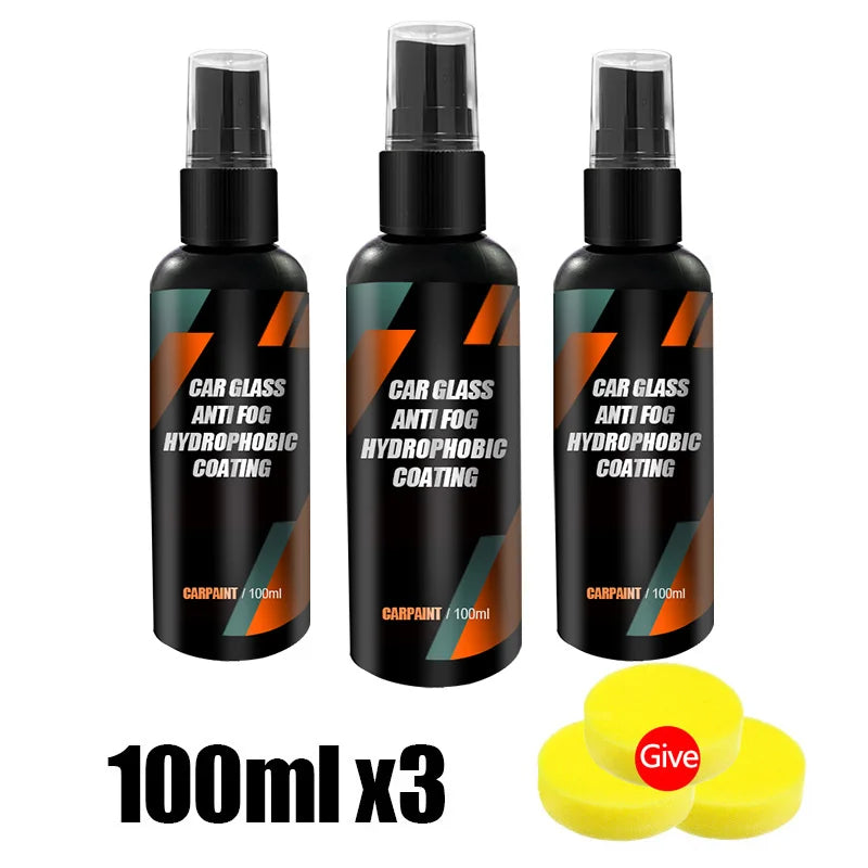 Spray Hydrofuge Anti-Pluie pour Vitres de Voiture Protégez vos pare-brise et rétroviseurs avec style !