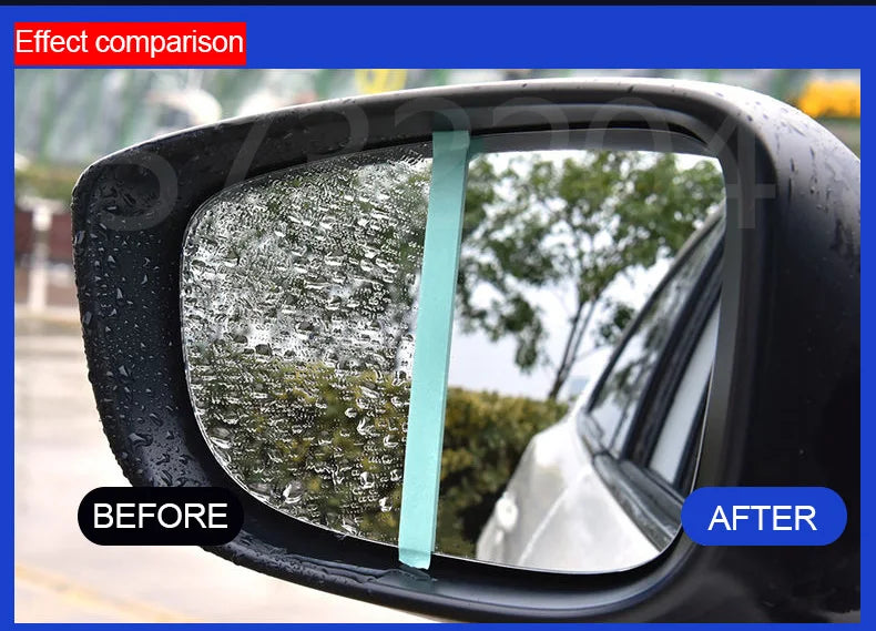 Spray Hydrofuge Anti-Pluie pour Vitres de Voiture Protégez vos pare-brise et rétroviseurs avec style !