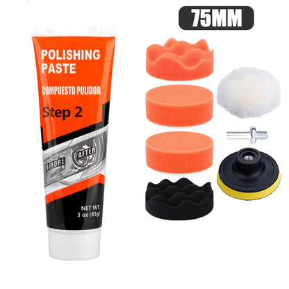 Headlight Restoration Kit Car Light Polisher Restorer Repair Polishing Paste Detailing Plastic Headlamp Waxing Liquid Polymer