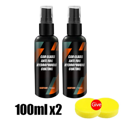 Spray Hydrofuge Anti-Pluie pour Vitres de Voiture Protégez vos pare-brise et rétroviseurs avec style !