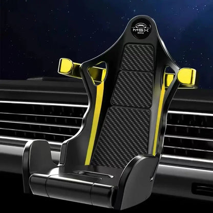 Support Téléphone Voiture en Forme de Siège Baquet – Parce que Même Votre Téléphone Mérite un Siège Sport !