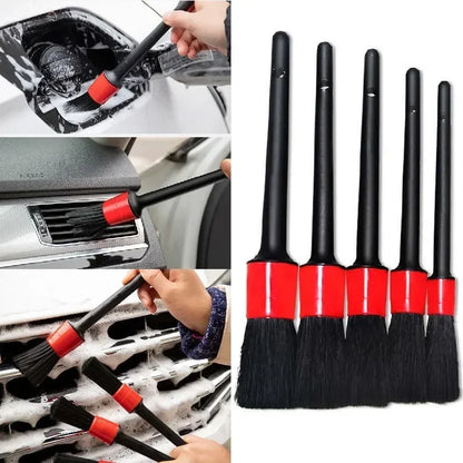 Set de Brosses Détail : Chaque Coin de Votre Voiture Dit Merci !
